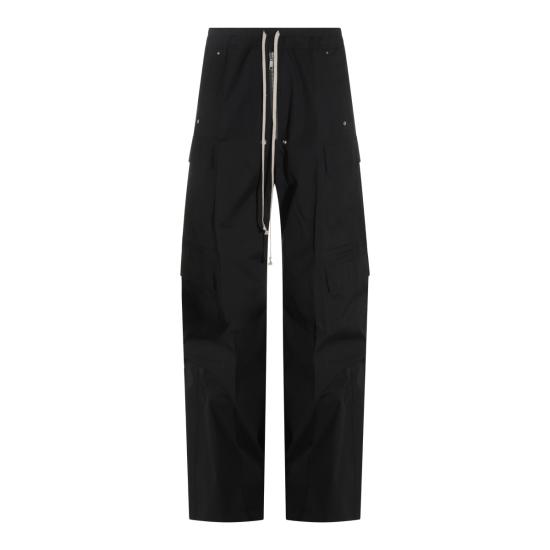 26FW 릭 오웬스 스트레이트 팬츠 RU02F4339TE 09 Nero