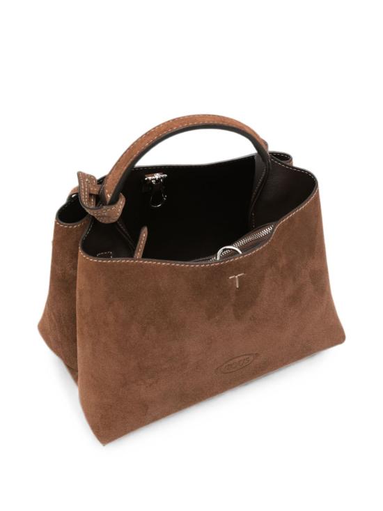 26FW 토즈 마이크로 토트백 XBWAPAEL000 XBL246F BROWN - TODS