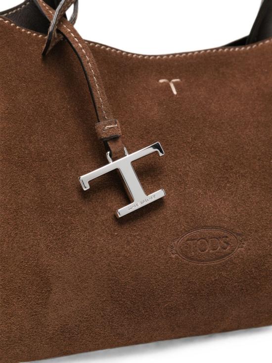 26FW 토즈 마이크로 토트백 XBWAPAEL000 XBL246F BROWN - TODS
