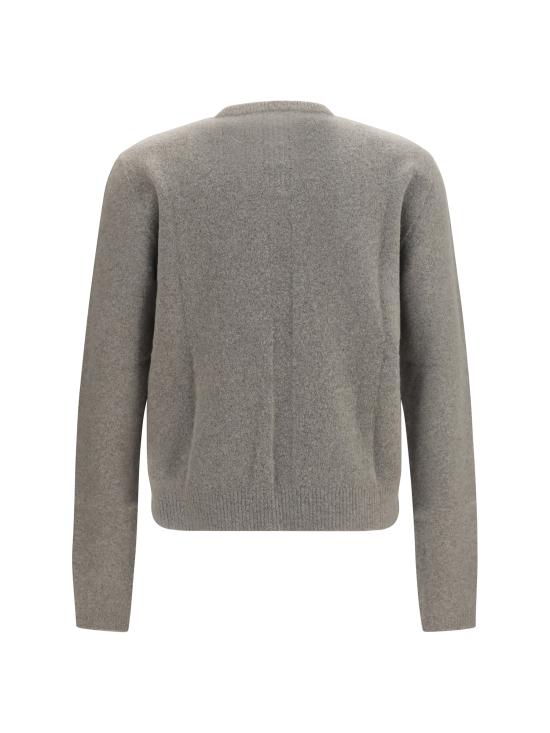 26FW 릭 오웬스 스웨터 RU02F4665KWSF 34 DUST GREY - RICK OWENS