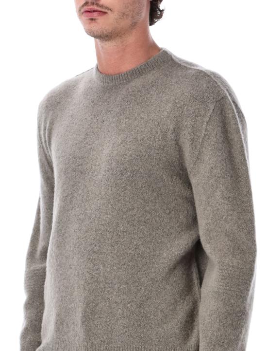 26FW 릭 오웬스 스웨터 RU02F4665KWSF 34 DUST GREY - RICK OWENS