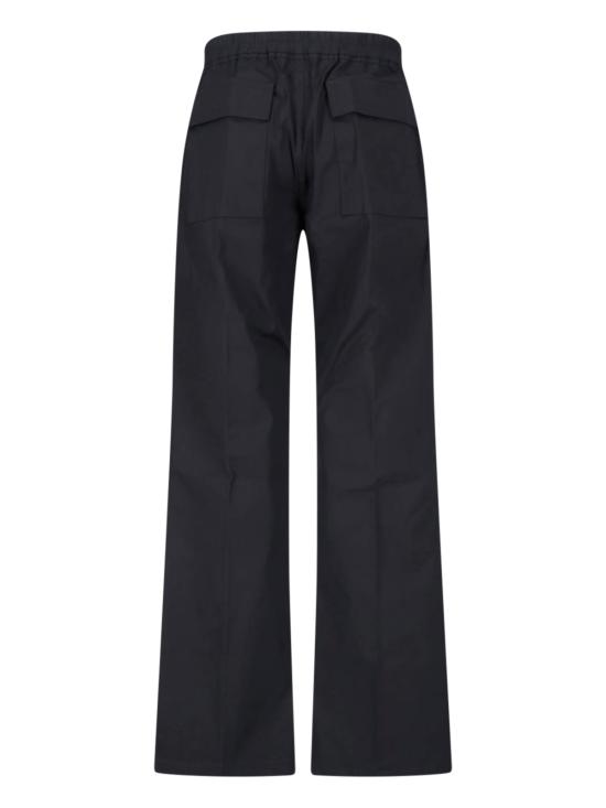 26FW 릭 오웬스 스트레이트 팬츠 RU02F4378TE 09 Nero - RICK OWENS
