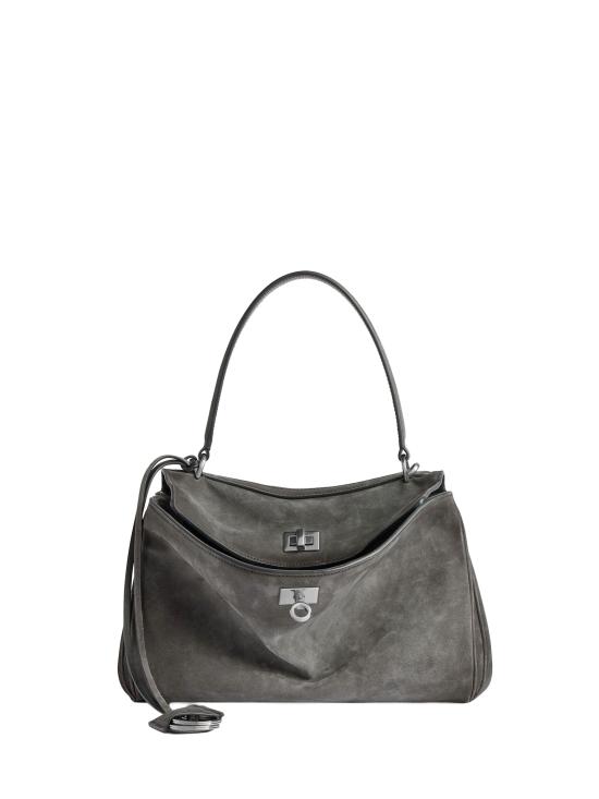 26FW 발렌시아가 로데오 핸드백 스몰 789779 2AB4G1143 STORM GREY