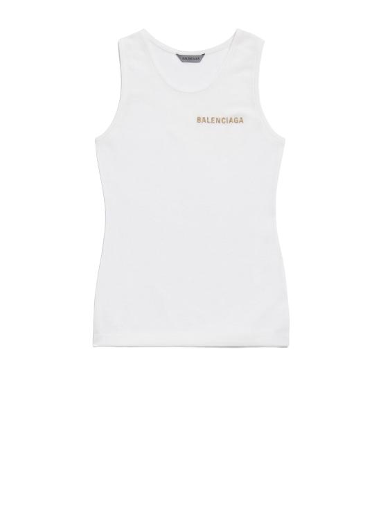 26FW 발렌시아가 코튼 탱크 탑 A000JD T34659000