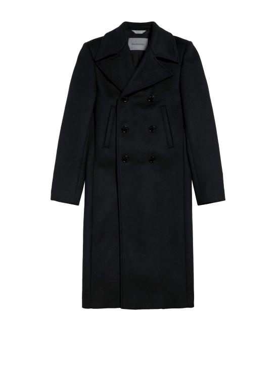 26FW 발렌시아가 코트 A001XJ TUU361000 BLACK