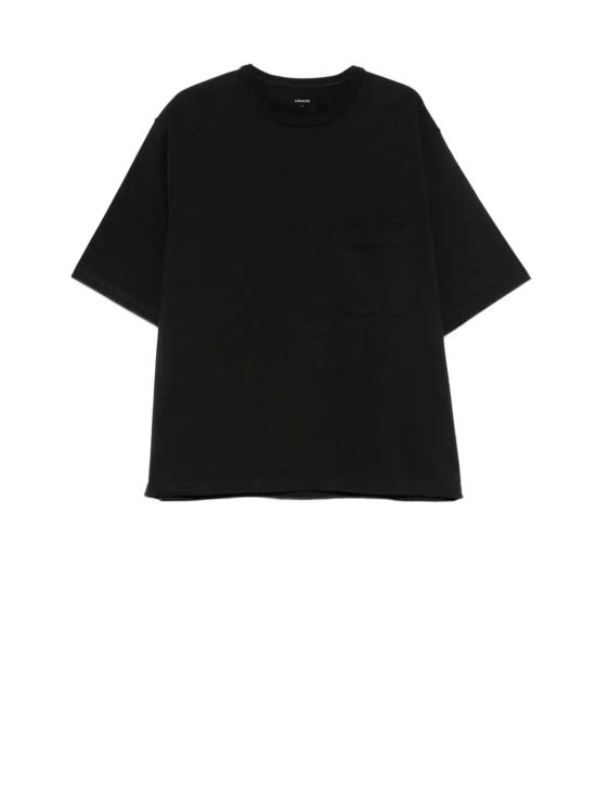 26FW 르메르 반팔 티셔츠 TS0044 LJ1073 BK999 BLACK