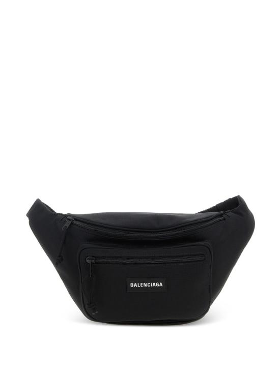 26FW 발렌시아가 익스플로러 벨트백 482389 2JMF71000 Black