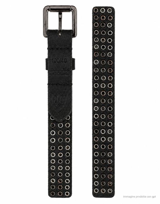 26FW 에이치티씨 가죽 벨트 3000 BLKDRK02 - HTC