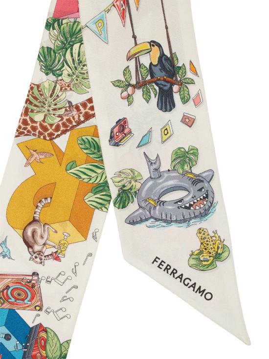 26FW 살바토레 페라가모 머플러/스카프 321281 0795108 MULTICOLOURED DARK - SALVATORE FERRAGAMO