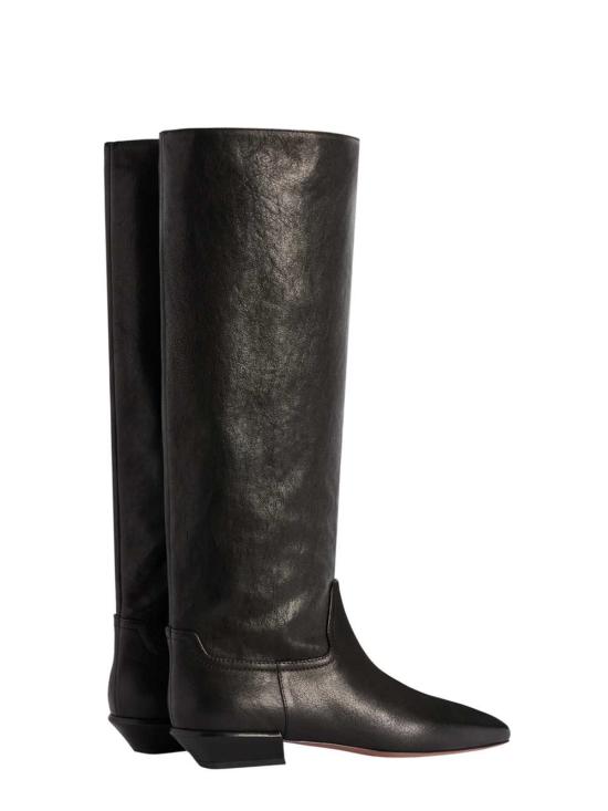 26FW 파리텍사스 슈즈 PX1363XFTWX BLACK - PARIS TEXAS