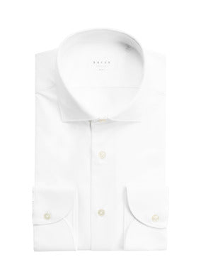 26FW 싸쿠스 긴팔 셔츠 트윌 비앙코 소재의 Camicia 액티브 - XACUS