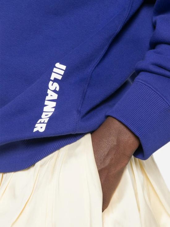 26FW 질샌더 긴팔 티셔츠 J02GU0122 J20128427 Blue - JIL SANDER