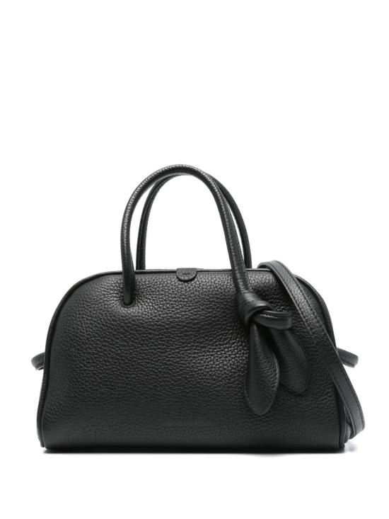26FW 자크뮈스 TURISMO 투리스모 소프트 스몰 볼링 토트벡 BAW00416AC03A03 990 Black