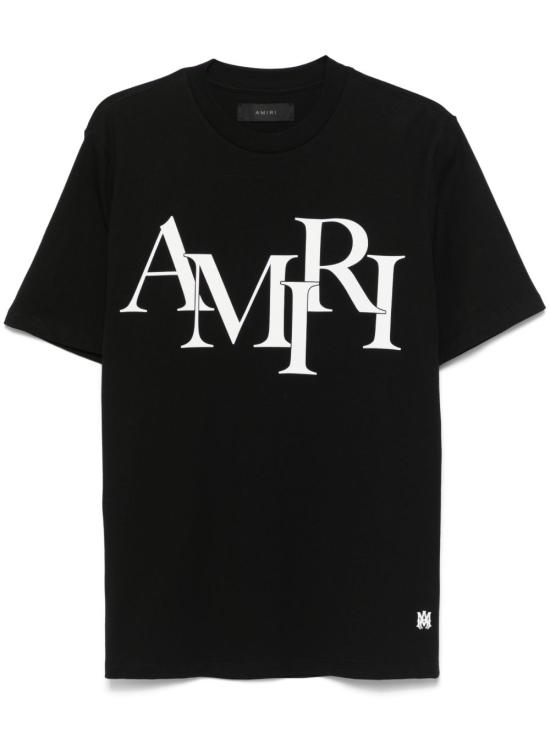 26FW 아미리 반팔 티셔츠 AMJYTE1149 001 Nero