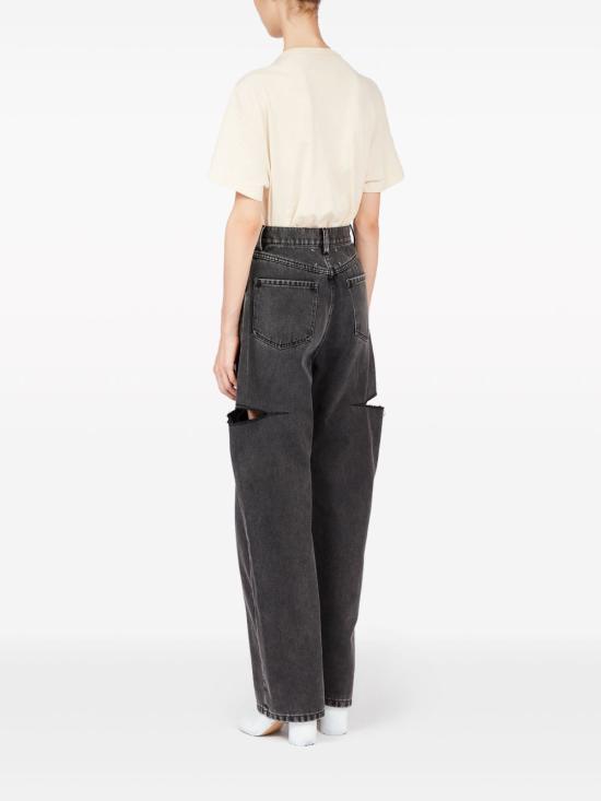 26FW 마르지엘라 컷아웃 진 S51LA0051 S30743965 Nero - MAISON MARGIELA
