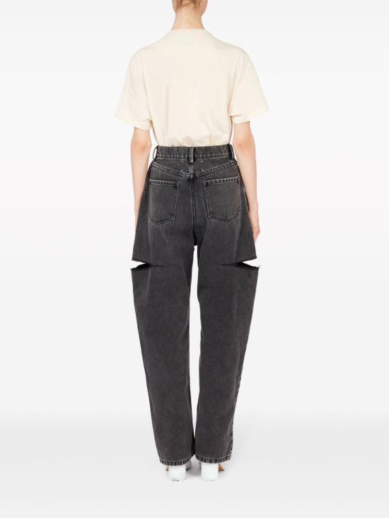 26FW 마르지엘라 컷아웃 진 S51LA0051 S30743965 Nero - MAISON MARGIELA