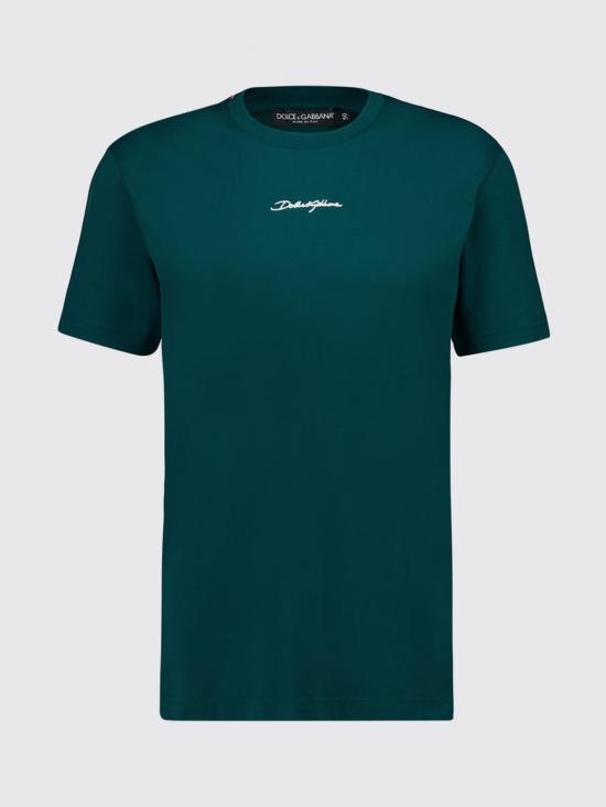 26SS 돌체앤가바나 반팔 티셔츠 G8RN8ZG7P0C V0018 Green - DOLCE & GABBANA