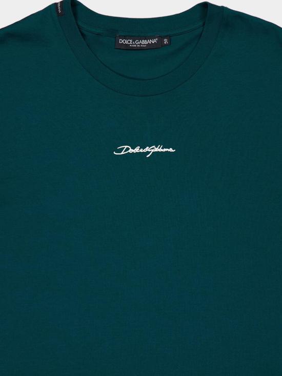 26SS 돌체앤가바나 반팔 티셔츠 G8RN8ZG7P0C V0018 Green - DOLCE & GABBANA