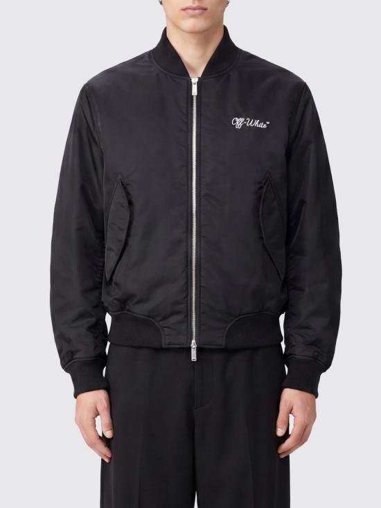 26SS 오프화이트 자켓 44MEH05EC9F0021 001 Black