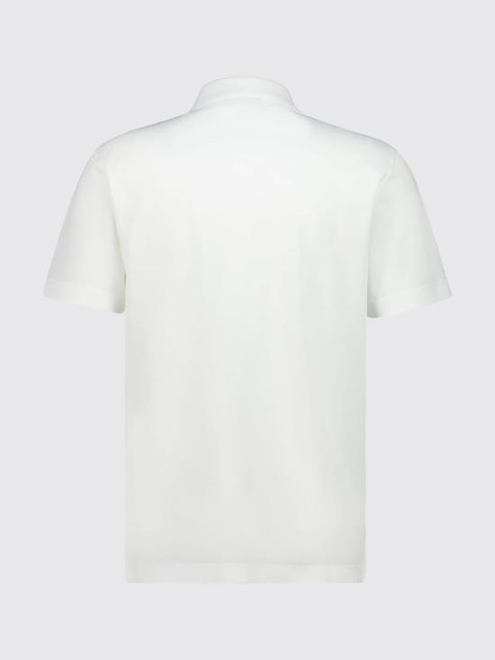 26SS 살바토레 페라가모 폴로 티셔츠 144938 790947 002 White - SALVATORE FERRAGAMO