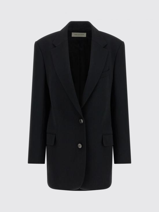 26SS 드리스 반 노튼 자켓 2610104023210 900 Black - DRIES VAN NOTEN