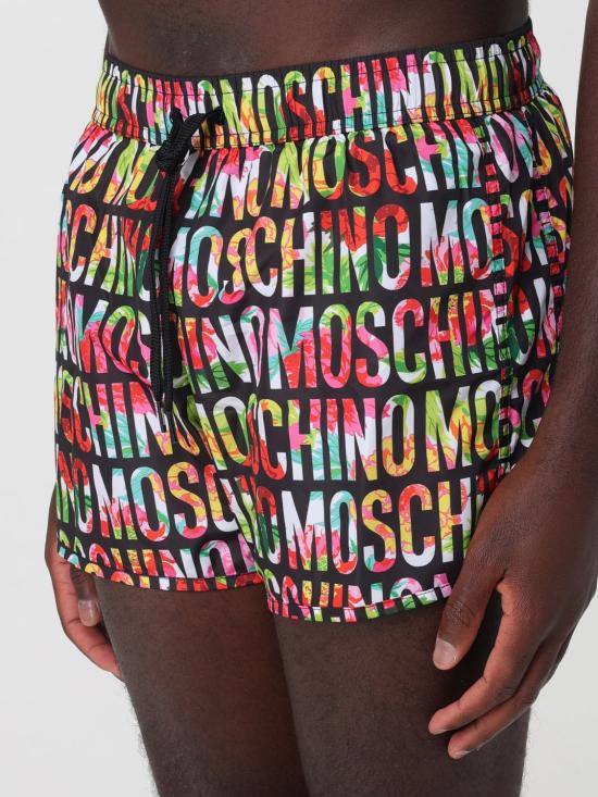 26SS 모스키노 스윔팬츠 A42349413 1555 Black - MOSCHINO