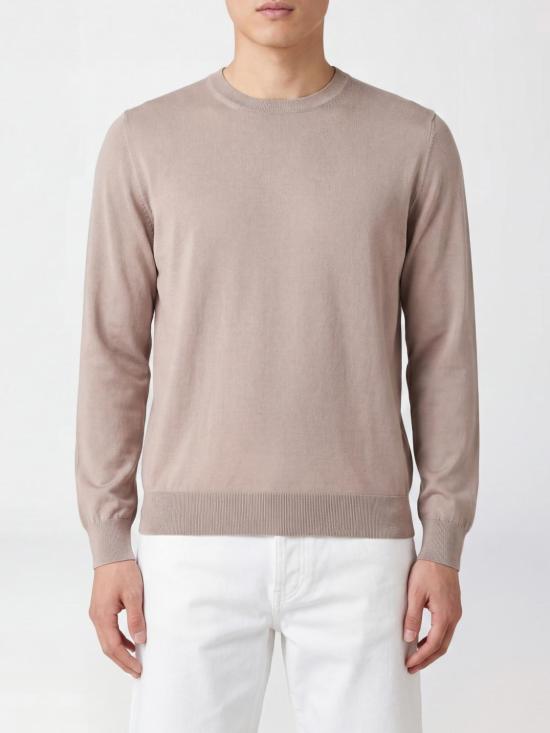 26SS 브루넬로 쿠치넬리 풀오버 니트 M2900100 CSJ77 Brown