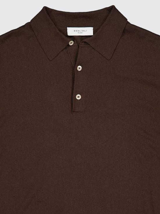 26SS 볼리올리 폴로 티셔츠 91303TSA0803 0480 Brown - BOGLIOLI