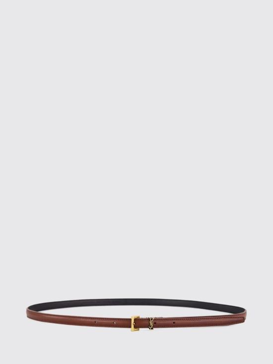 26SS 생로랑 레귤러 벨트 788426AAFOC 2955 Brown