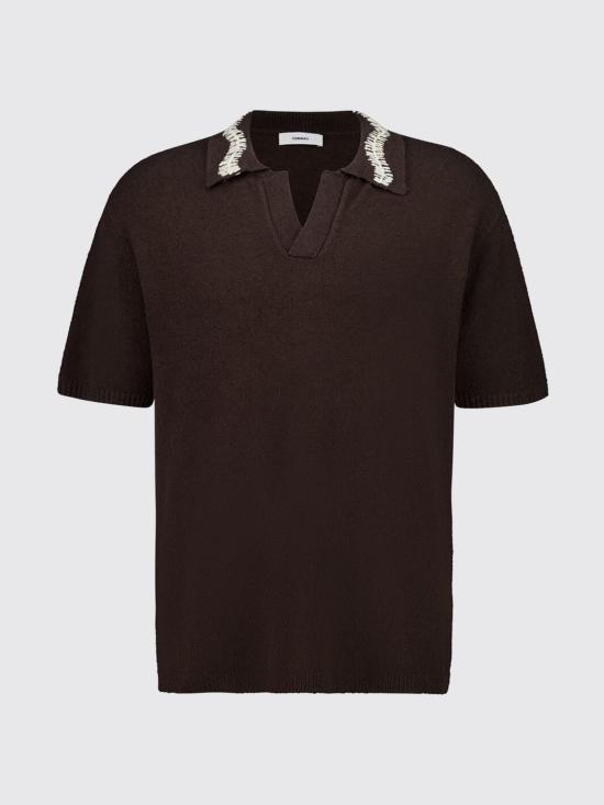 26SS 콤마스 폴로 티셔츠 K066 000 Brown - COMMAS
