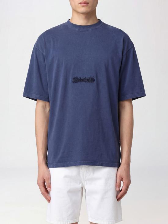 26SS 발렌시아가 반팔 티셔츠 850403TTVO8 2061 Blue