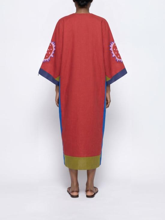 26SS 파울라 롱 원피스 CINNABAR4 REDEMBR - PAULA