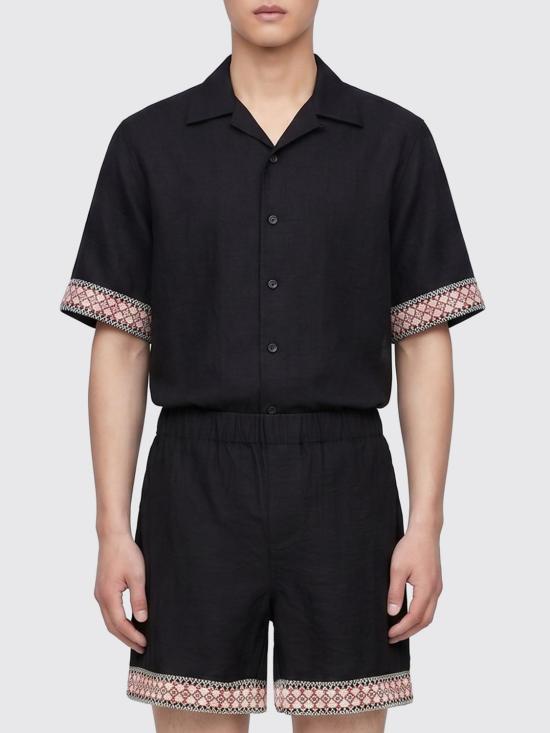 26SS Commas 셔츠 C021T 605 Black