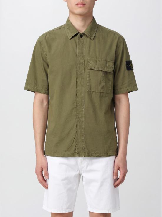 26SS 스톤 아일랜드 셔츠 1200031S00WN V015G Military