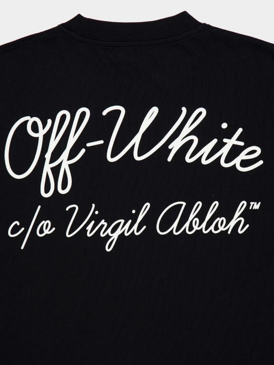 26SS 오프화이트 반팔 티셔츠 44MAA120C9J00D1001 001 Black - OFF WHITE