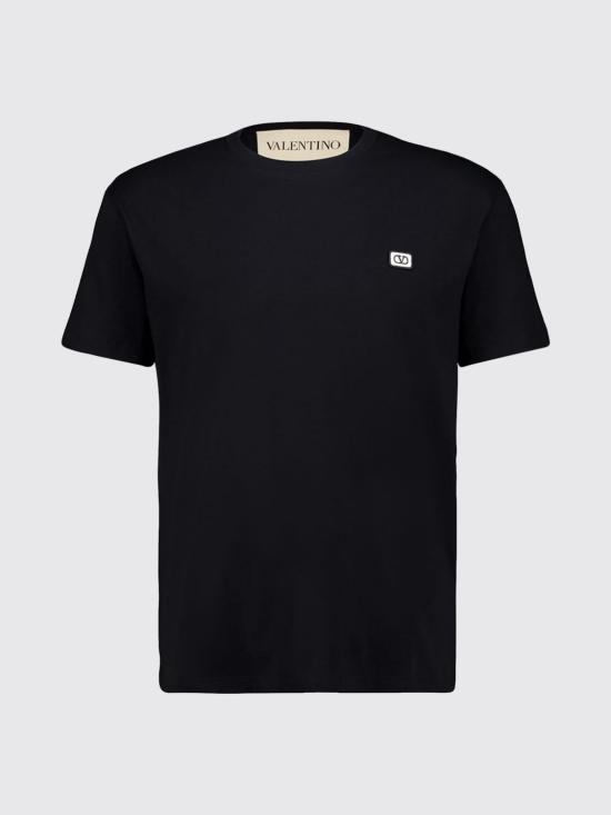 26SS 발렌티노 가라바니 반팔 티셔츠 8V3MG10VAQ8 0NO Black - VALENTINO GARAVANI