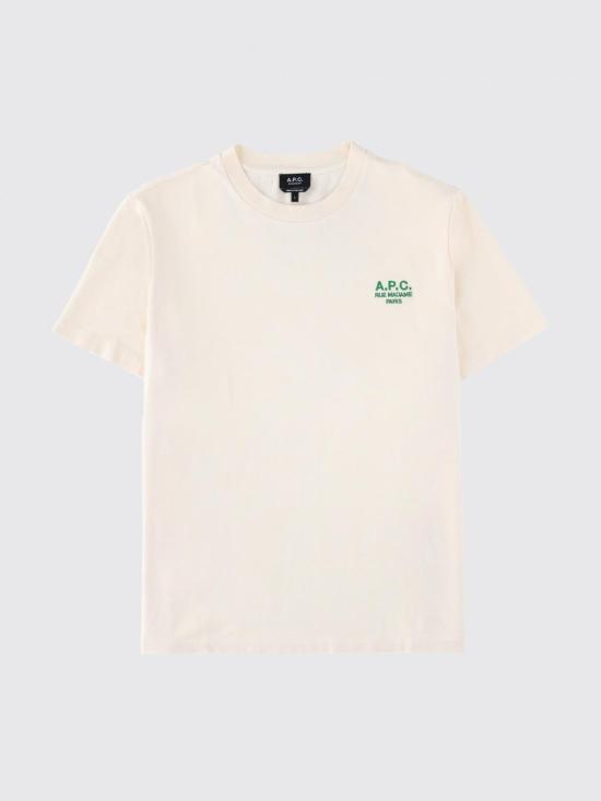 26SS 아페쎄 루 마담 스탠다드 티셔츠 COHBUM26388 AMK Ivory - A.P.C.