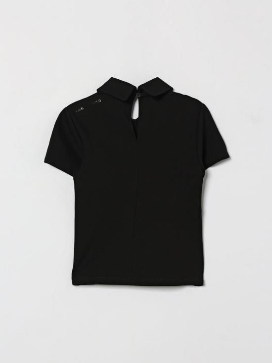 26SS [키즈] 칼라거펠트 폴로 셔츠 Z31271 09B Black - KARL LAGERFELD