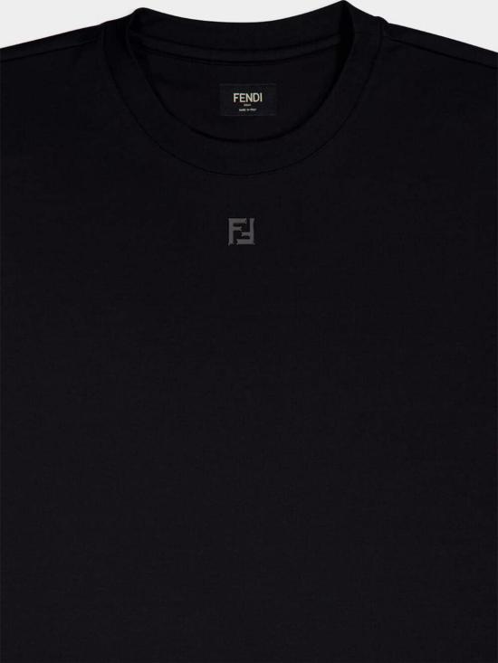 26SS 펜디 코튼 티셔츠 FY0936ARYY F0QA1 Black - FENDI