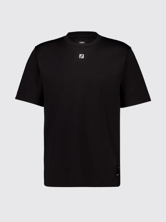 26SS 펜디 코튼 티셔츠 FY0936ARYY F0QA1 Black - FENDI