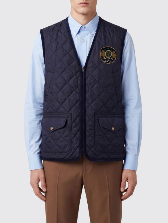 26SS 발렌티노 가라바니 베스트 8V3CMB07713 598 Navy