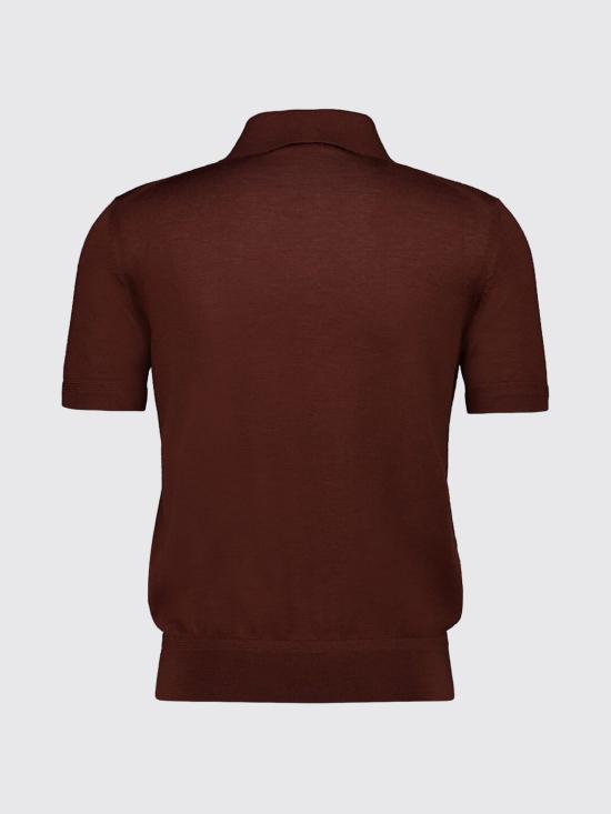 26SS 톰포드 폴로 티셔츠 KPS039YMK073 ECN Cocoa - TOMFORD