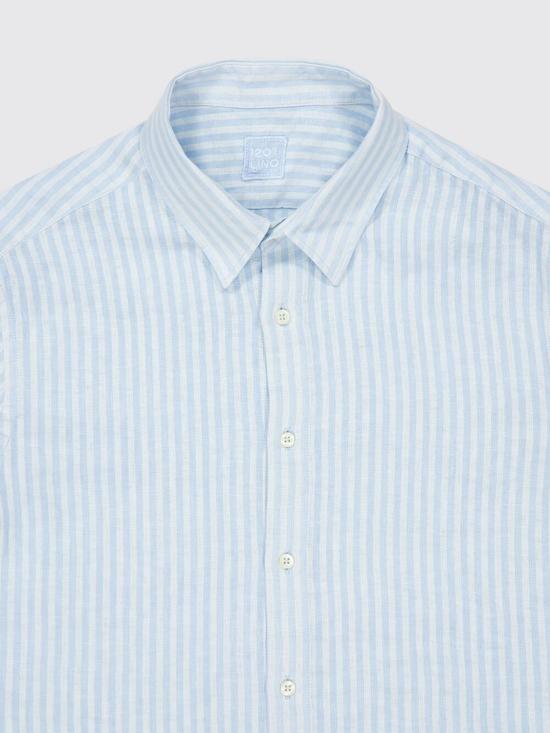 26SS 120 리노 셔츠 33ALIM1PKBG445000 000205 Blue - 120 LINO