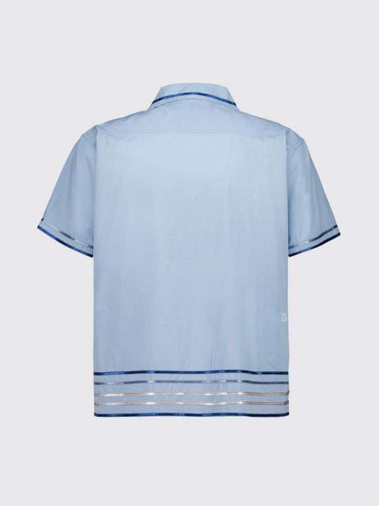 26SS 보디 셔츠 MRS26SH039 BLMLT Blue - BODE