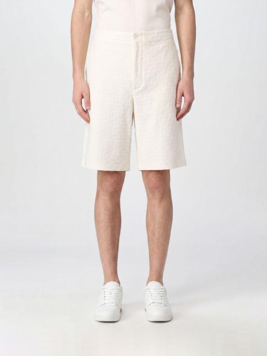 26SS 오프화이트 숏팬츠 44XCB092C9J0010110 0A00 Yellow Cream