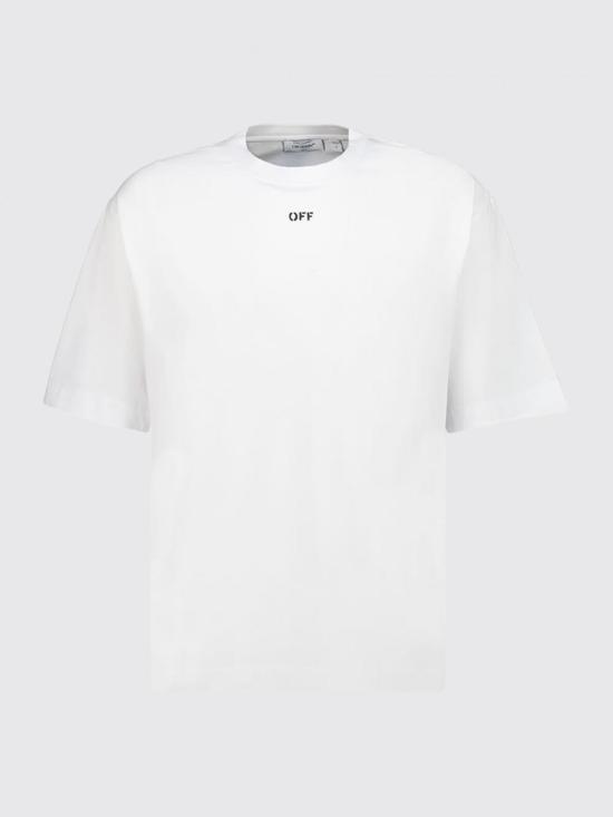 26SS 오프화이트 반팔 티셔츠 44MAA120S26J00I 100 White - OFF WHITE