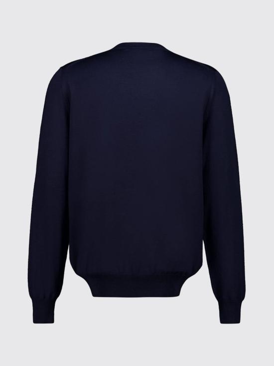 26SS 알렉산더 맥퀸 스웨터 858370Q1BEB 4394 Navy - ALEXANDER MCQUEEN