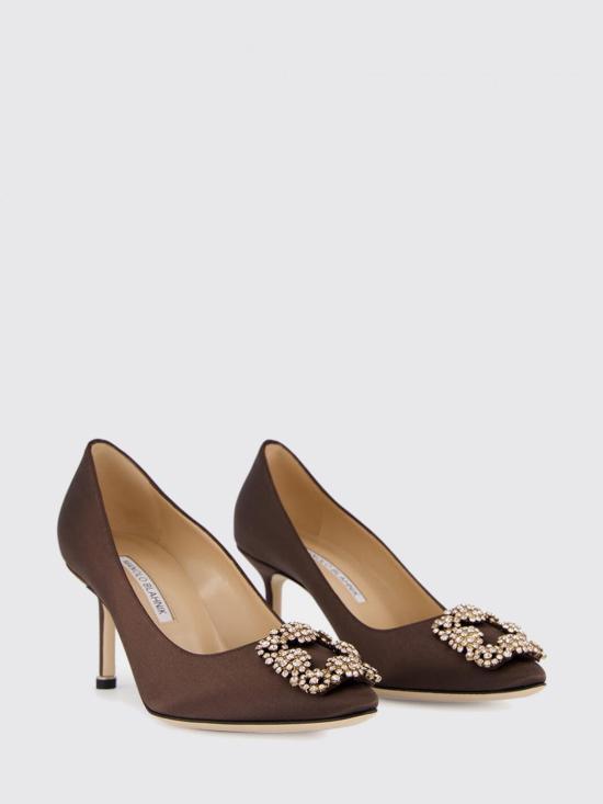 26SS 마놀로 블라닉 힐/펌프스 9XX06670064 2027 Brown - MANOLO BLAHNIK