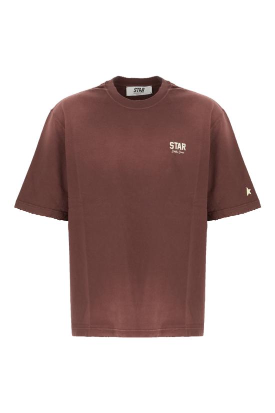 26FW 골든구스 반팔 티셔츠 GUP01873P002420 40233 WINE