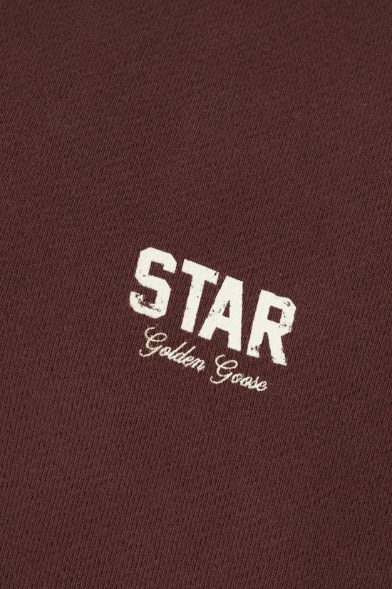 26FW 골든구스 후드 티셔츠 GUP02712P002414 40233 WINE - GOLDEN GOOSE